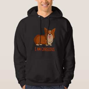 I X M Corgious Adorable Corgi Doggo Love Hoodie