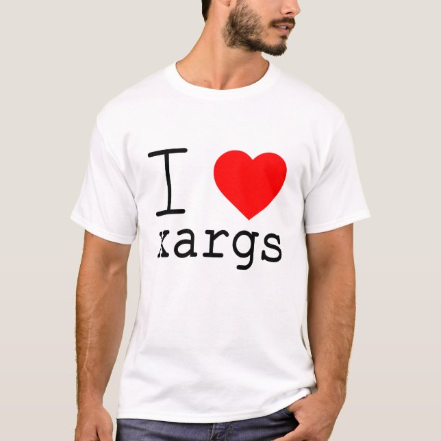 I ❤️ xargs T-Shirt (Front)