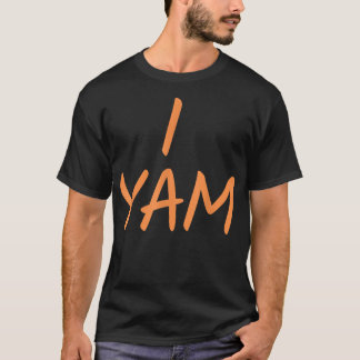 I Yam He's My Sweet Potato Thanksgiving Couples F T-Shirt