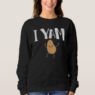 I Yam Potato Couples Matching Sweatshirt