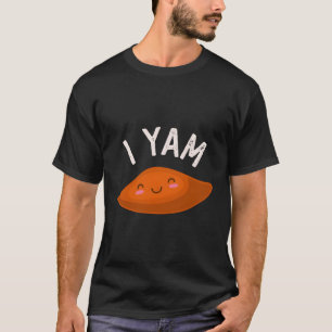 I Yam She'S My Sweet Potato Couples Matching Thank T-Shirt