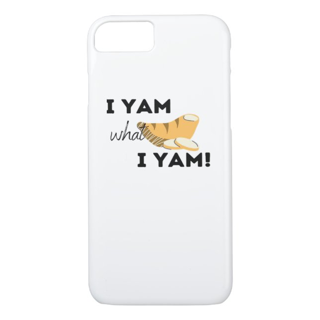 I Yam What I Yam! Classic Case-Mate iPhone Case (Back)