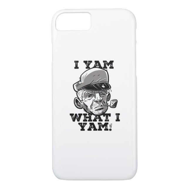 I Yam What I Yam Classic Meme Design Case-Mate iPhone Case (Back)