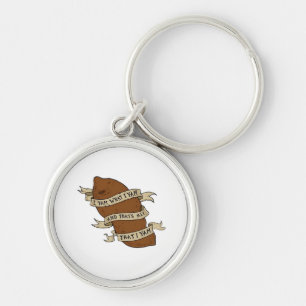 I Yam What I Yam Classic Quote Funny Key Ring