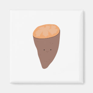 I Yam What I Yam Classic Trendy Quote Magnet
