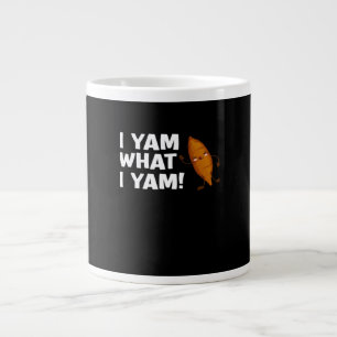 I Yam What I Yam Funny Food Lover Classic Large Coffee Mug