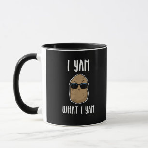 I Yam What I Yam Funny Yam Sweetpotato Mug