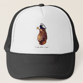 I yam what I yam-light Trucker Hat