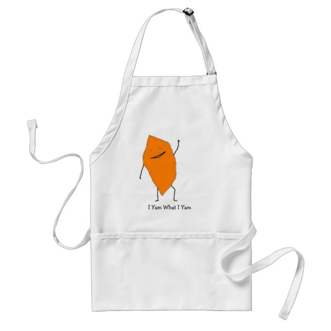 I Yam What I Yam Standard Apron (Front)