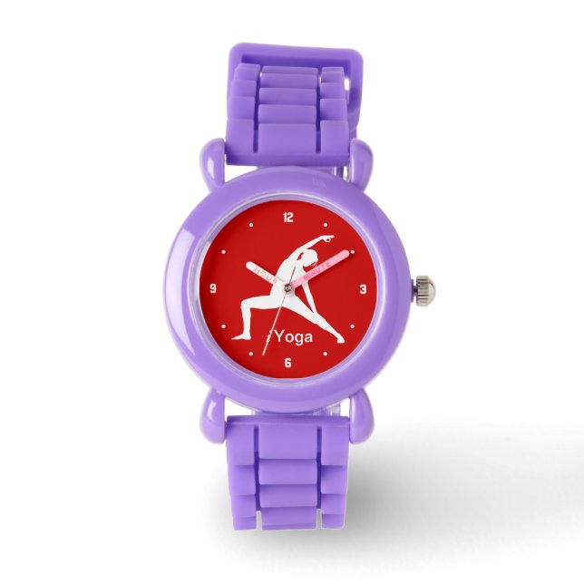 i Yoga - I love Yoga Sporty Style Watch (Front)