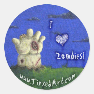 I ♥ Zombies! sticker