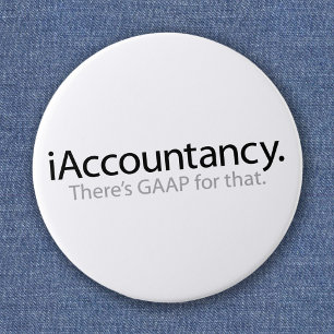 iAccountancy 7.5 Cm Round Badge