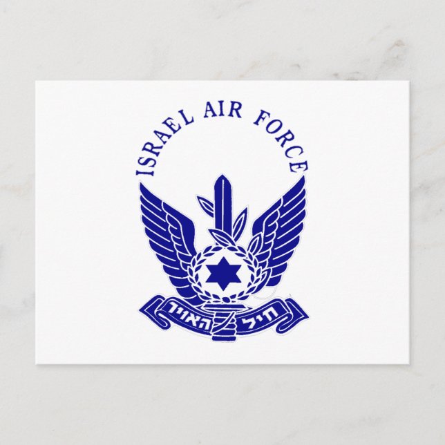 IAF Crest Postcard (Front)