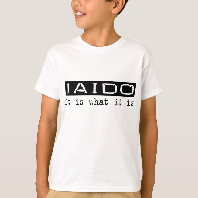 Iaido It Is T-Shirt (Front)