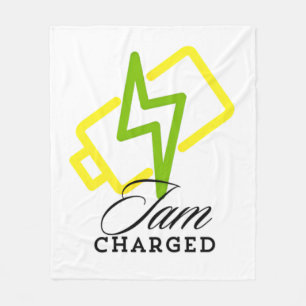 Iam Charged - Positive Electric Vibes Blanket