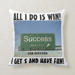 IAM SUCCESS AFFIRMATION PILLOW