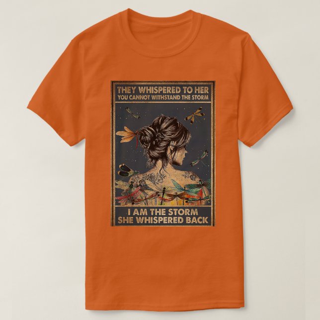 Iam The Storm  T-Shirt (Design Front)