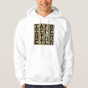 Iambic Pentameter, Sonnet Scheme Hoodie