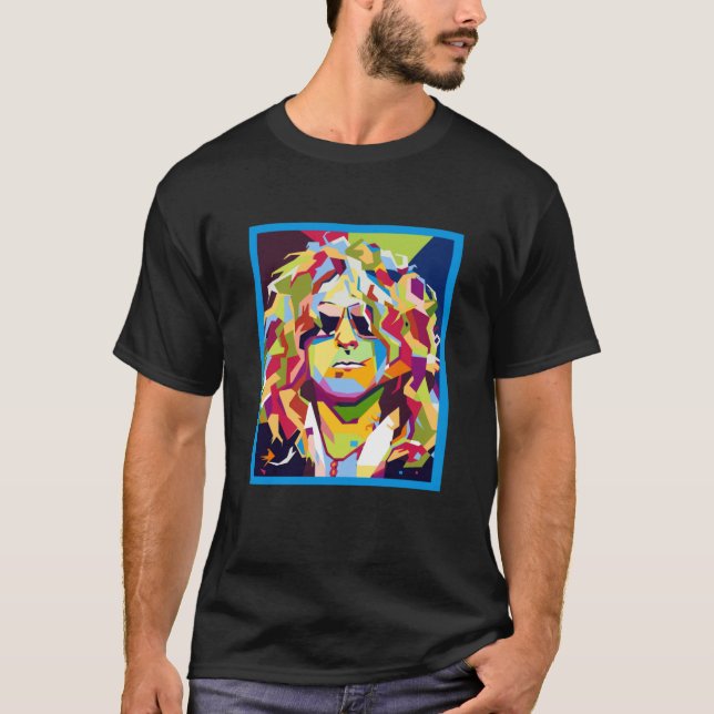 Ian Hunter Musician WPAP  T-Shirt (Front)