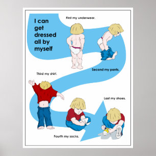 Ian - I Can Get Dressed Poster