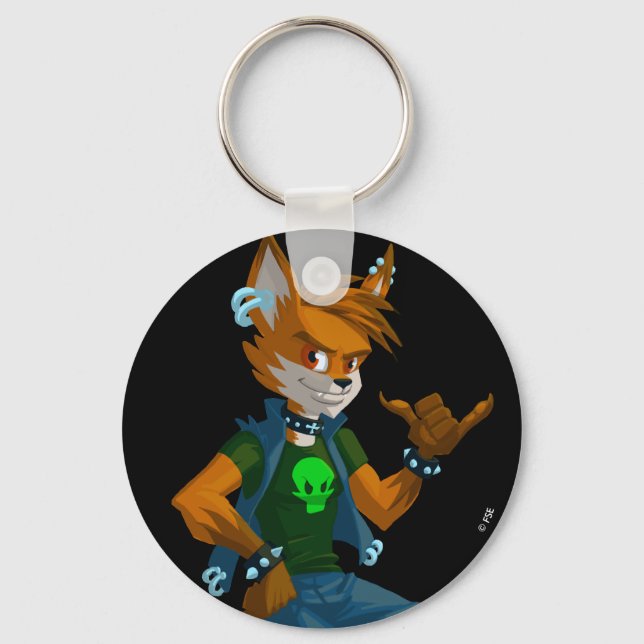 Ian McFoxx | Shaka Brah Keychain (Front)