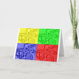  ian Monkey Birthday Card