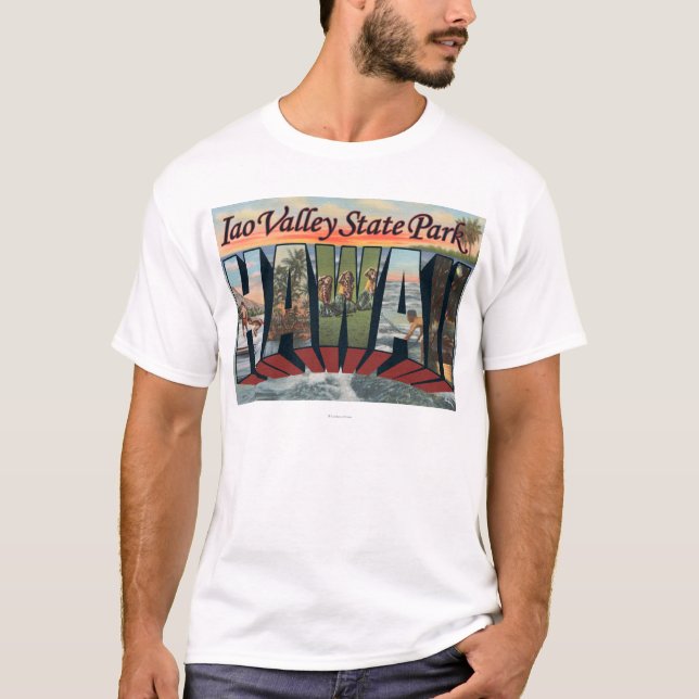 Iao Valley State Park, Hawaii T-Shirt (Front)