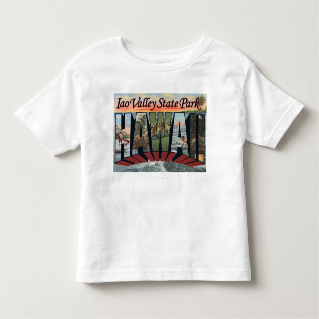 Iao Valley State Park, Hawaii Toddler T-Shirt (Front)
