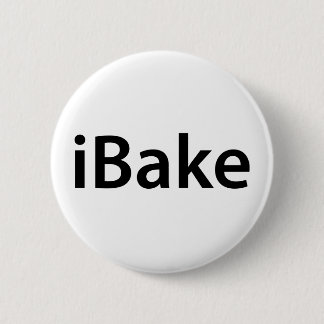 iBake t-shirt 6 Cm Round Badge