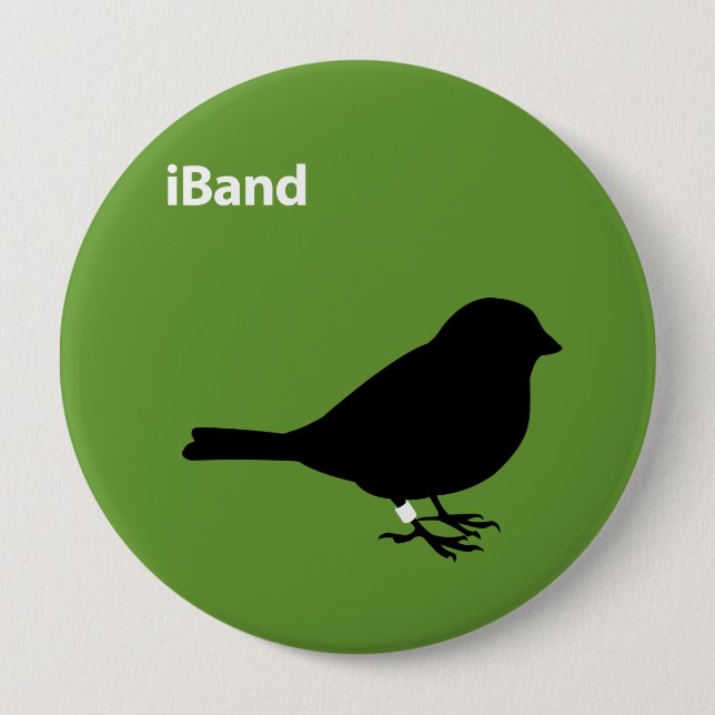 iBand 10 Cm Round Badge (Front)