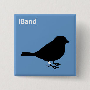 iBand 15 Cm Square Badge