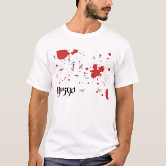 Ibasyo Barbed Splatter T-Shirt
