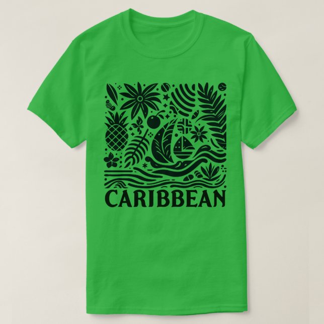 ibbean 1 T-Shirt (Design Front)