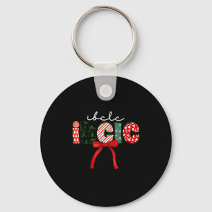 Ibclc Christmas Lactation Consultant Specialist Cr Key Ring