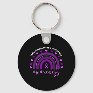 Ibd Warrior - Inflammatory Bowel Disease Awareness Key Ring