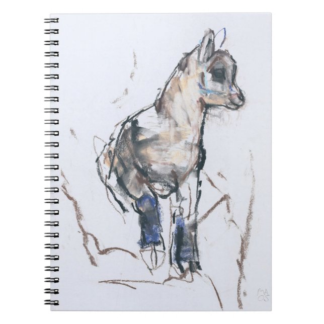 Ibex Kid Spiral Notebook (Front)