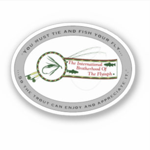 IBF Logo Sticker with Hidy Quote