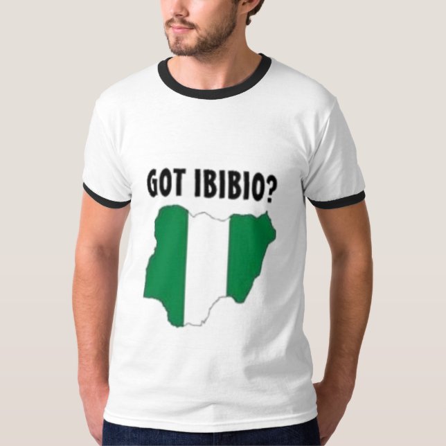 ibibio tribe, nigeria t-shirt and etc (Front)