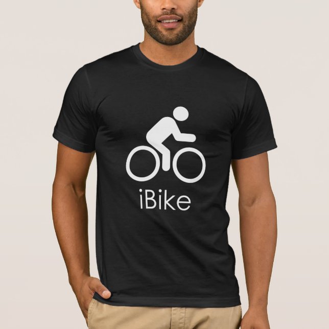 "iBike" Mens Cycling Shirt (Front)
