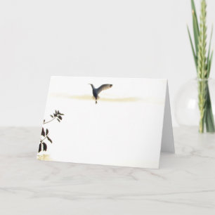 Ibis Ballet in Flight Greeting Card