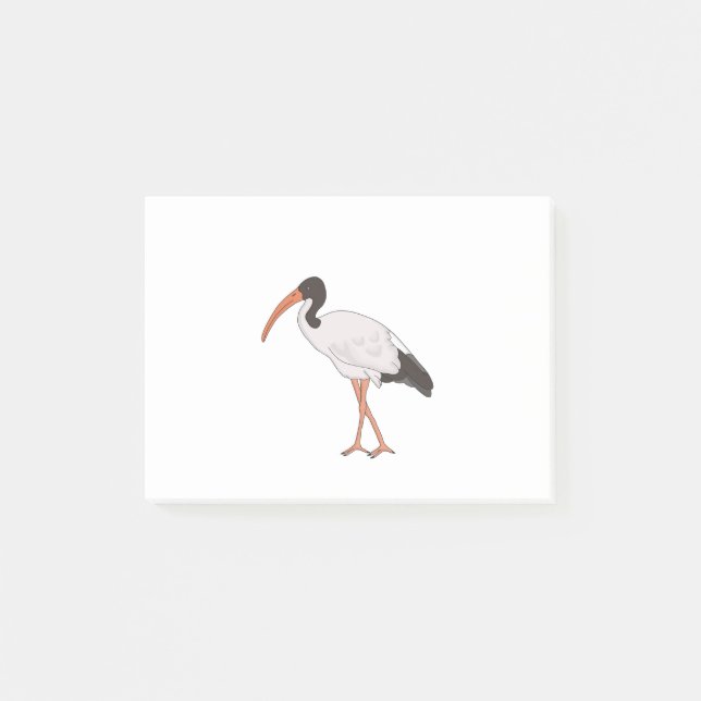 Ibis Bin Chicken Bird Post-it Notes (Front)