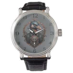 Ibis Bird Steampunk Design, Watch