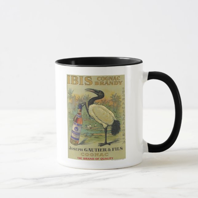 Ibis Cognac - Joseph Gautier & Fils Promo Mug (Right)