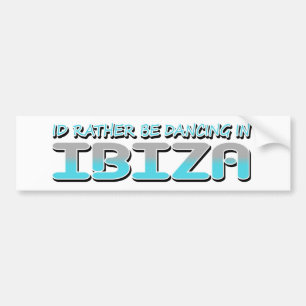 IBIZA BUMPER STICKER