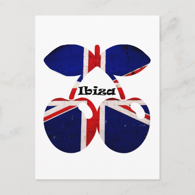 Ibiza Cherries Postcard (Front)
