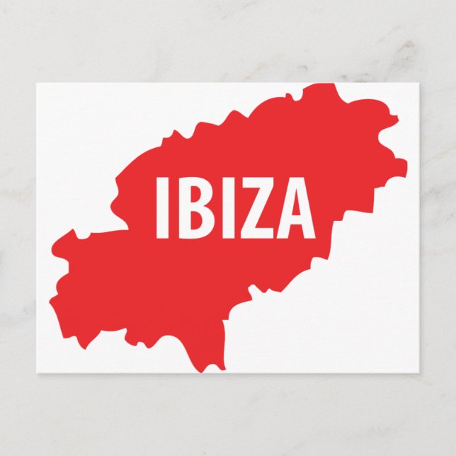 Ibiza icon postcard (Front)