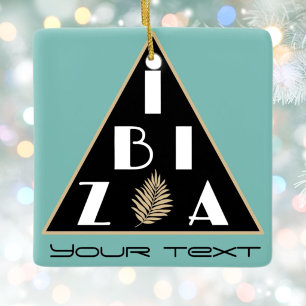 Ibiza Spain logo modern decoration