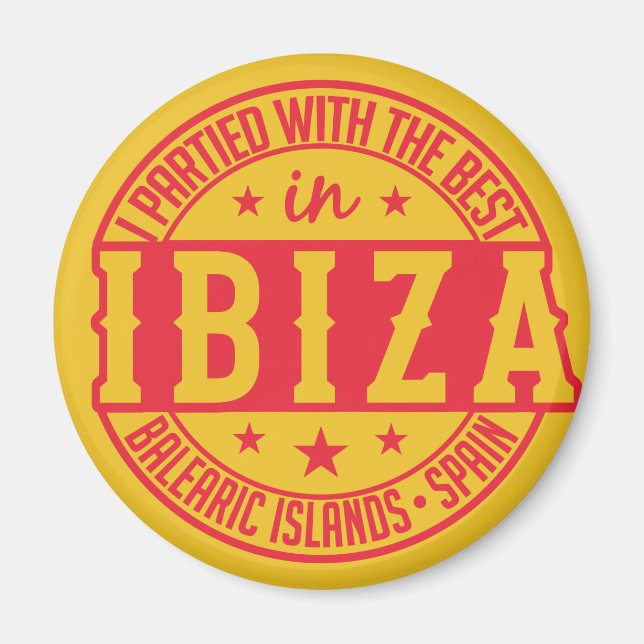 IBIZA Spain magnet (Front)