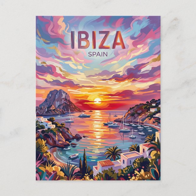 Ibiza Spain Postcard (Front)