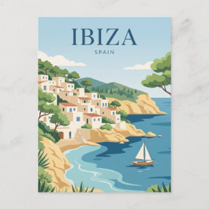 Ibiza Spain Postcard